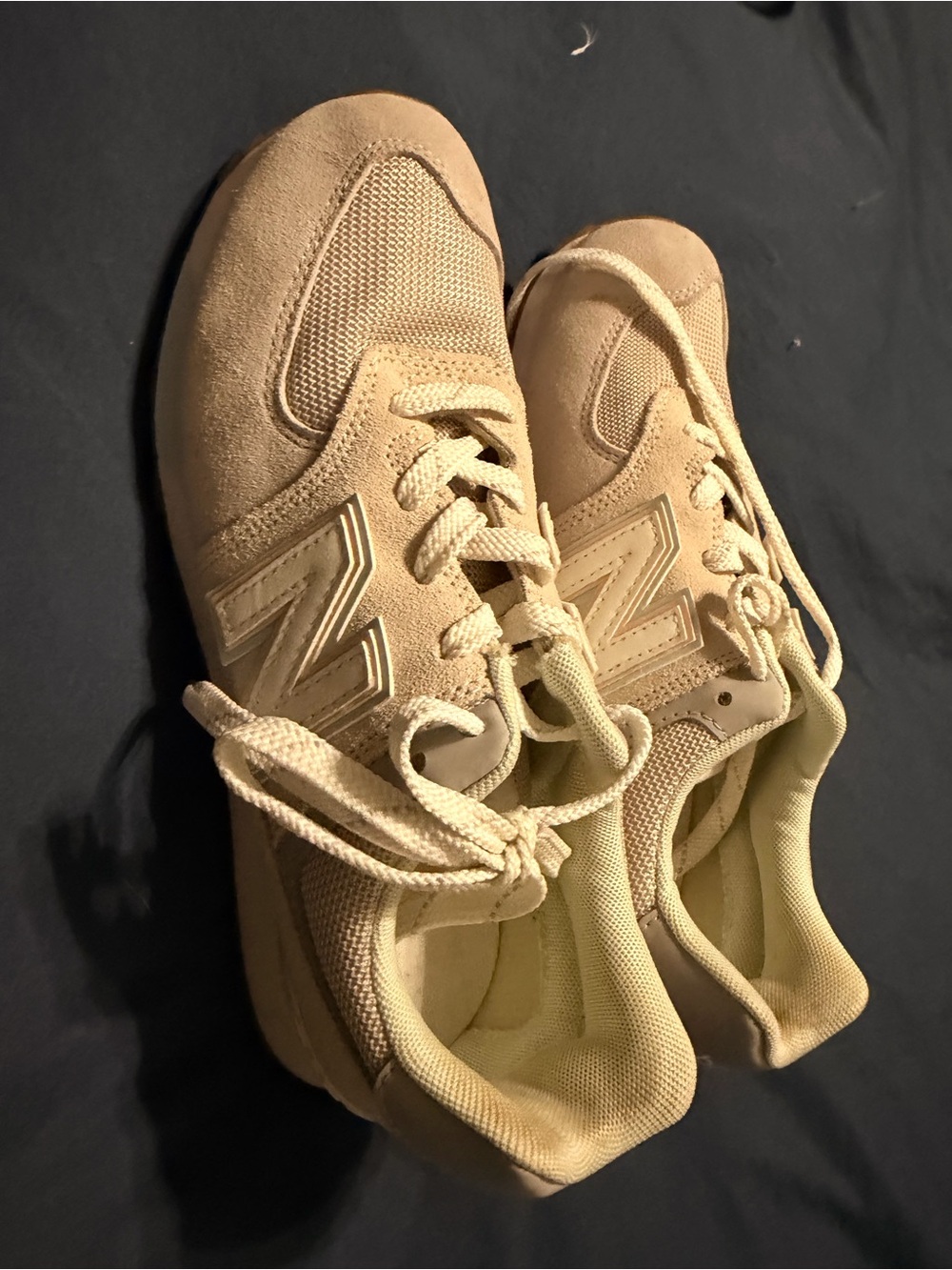 New Balance Beige Casual Sneakers